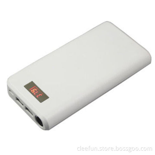6000/176000/20800mAh LED Light Up Power Bank with Visible Screen